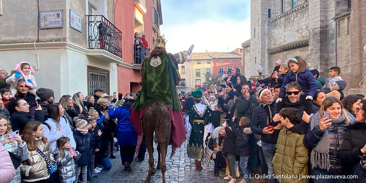 Tudela Reyes Magos llegada 2023 13