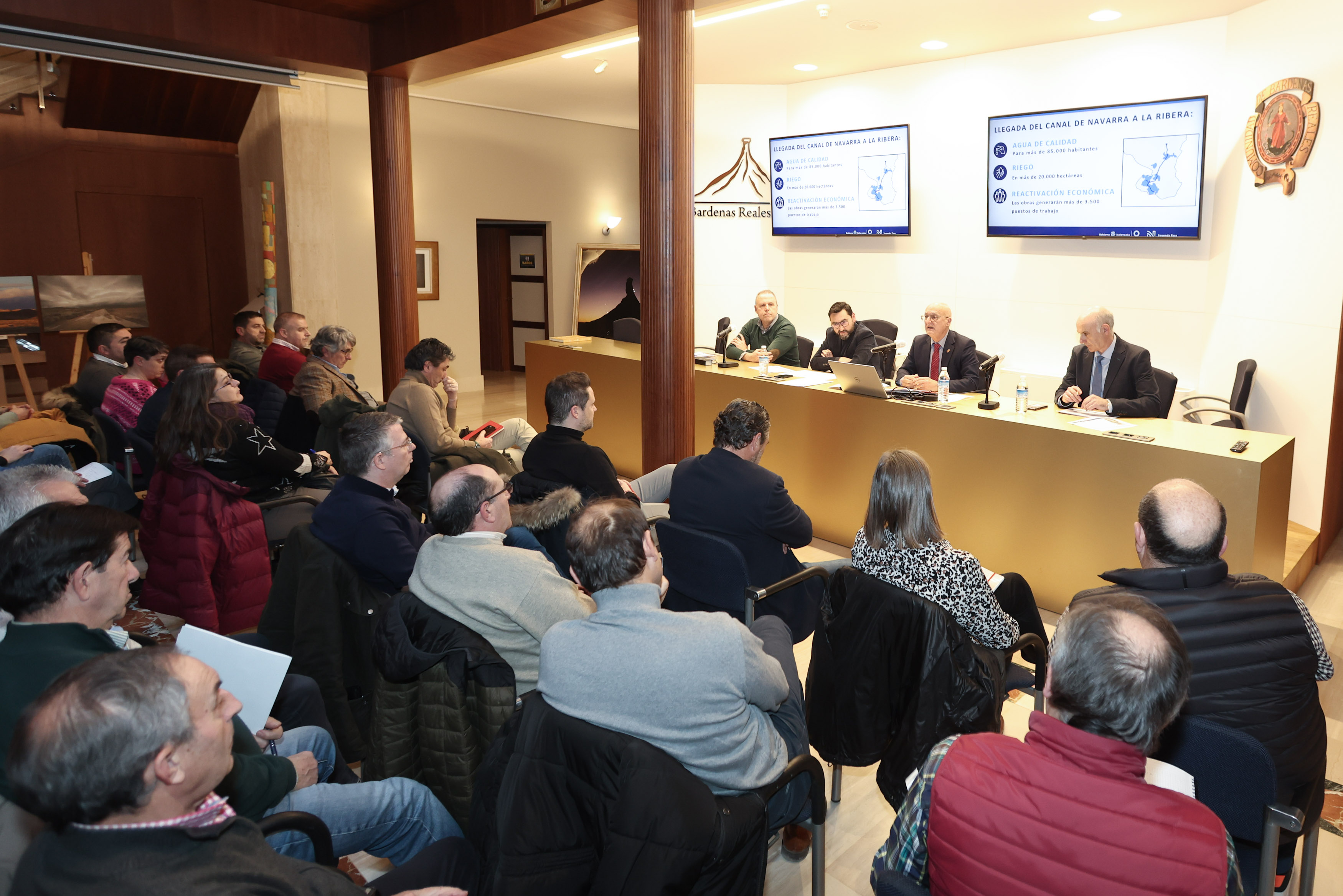 Canal de Navarra reunión 2