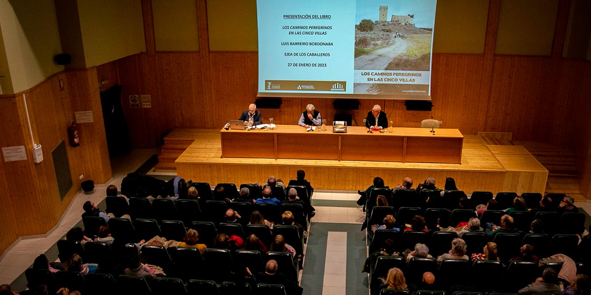 Fue presentado el pasado viernes 27 de enero en Ejea de los Caballeros junto a su autor, el profesor e investigador Luis Barreiro Bordonaba