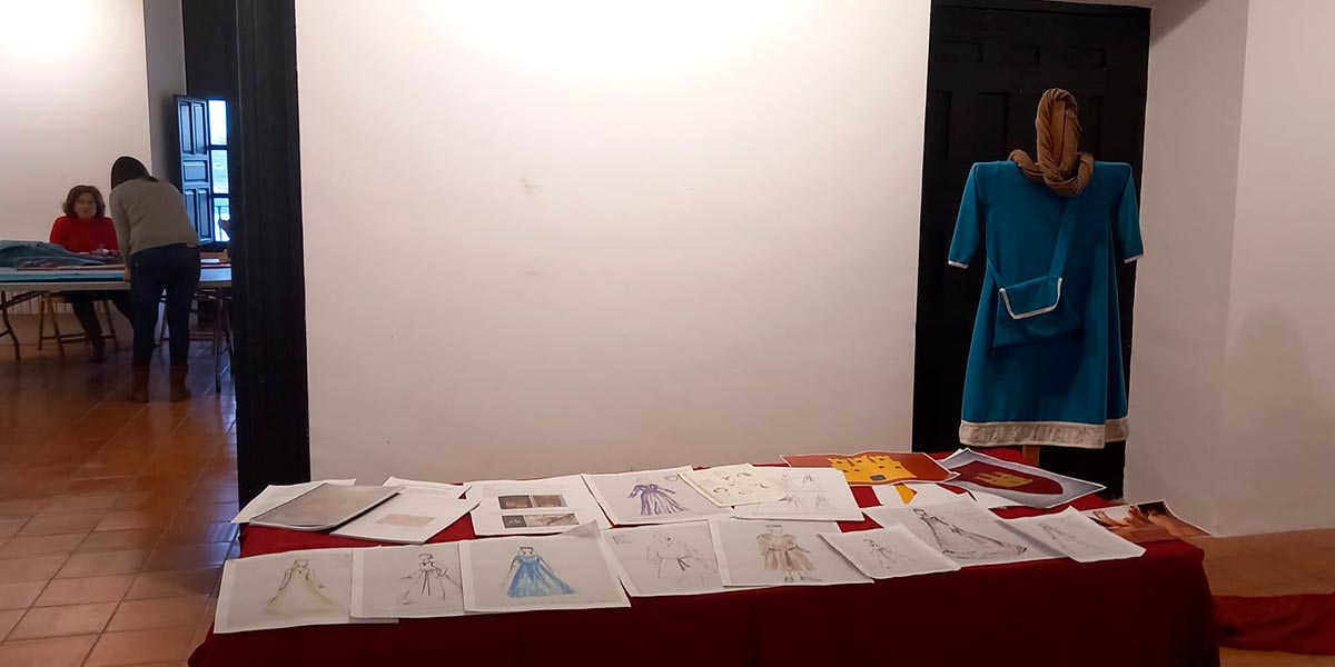 Taller de costura medieval en Ágreda 4