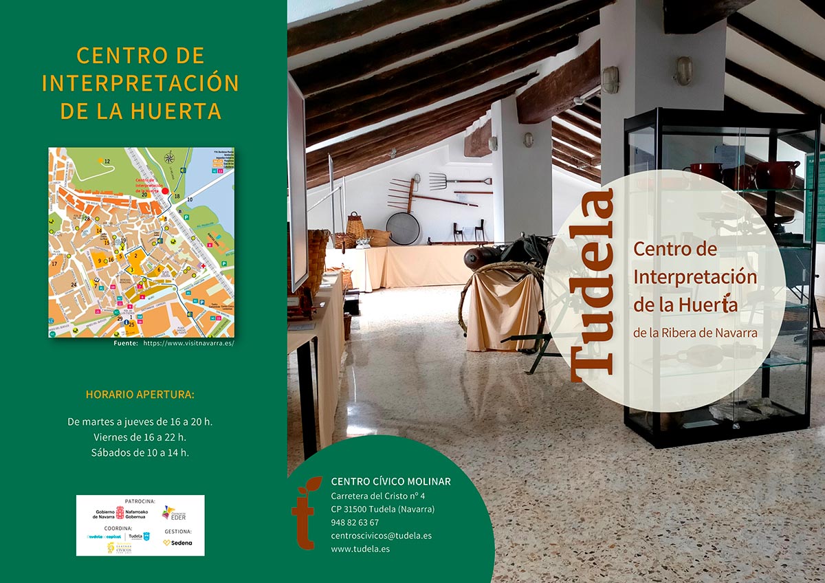 Folleto del Centro de Interpretación de la Huerta 1