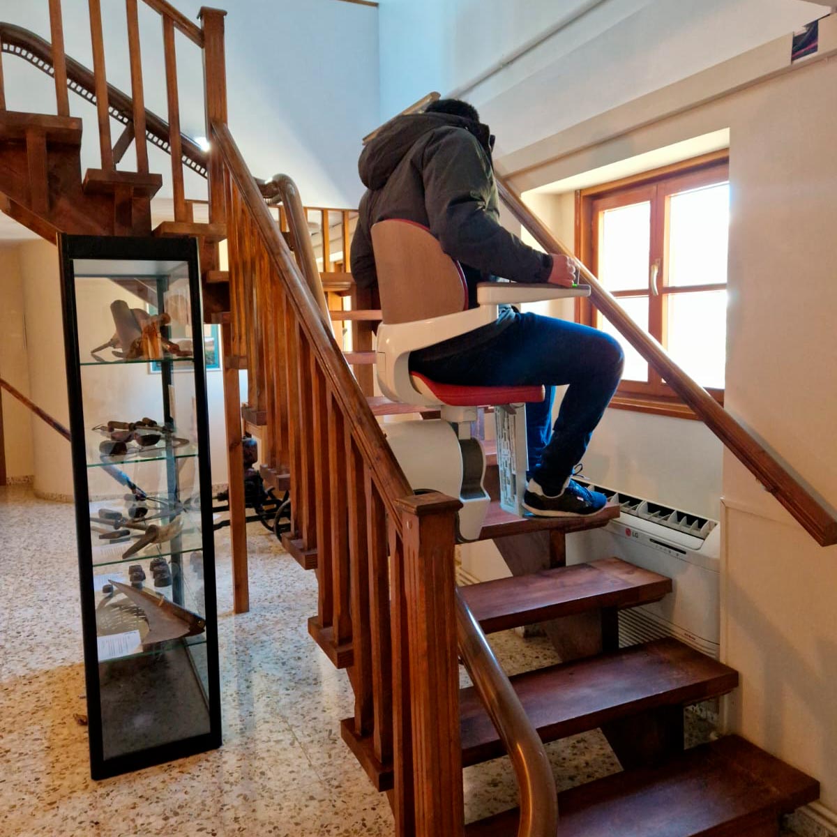 Silla salvaescaleras del Molinar