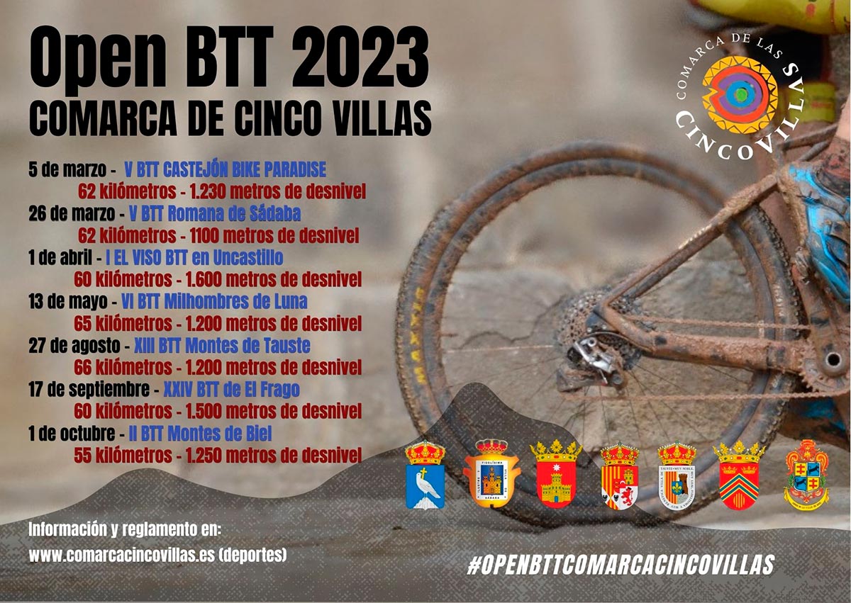 II Open BTT 2023 en Comarca Cinco Villas