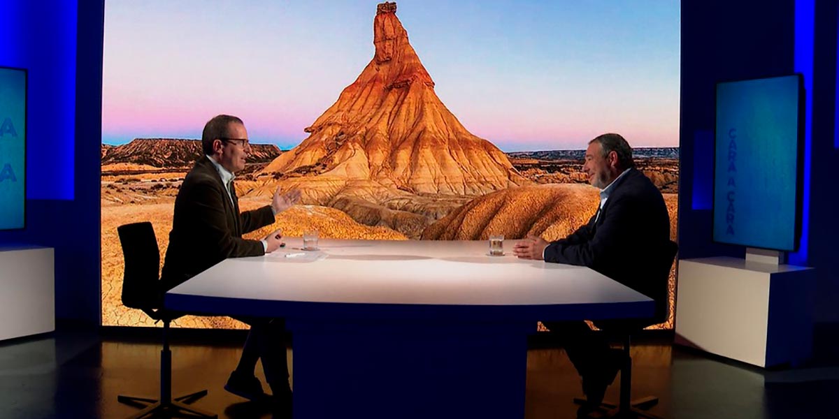 Agramonte Bardenas entrevista Navarra Televisión 2
