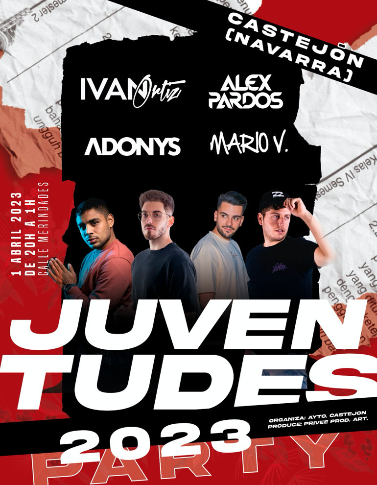 Fiestas de la Juventud 2023 en Castejón Fiesta DJs