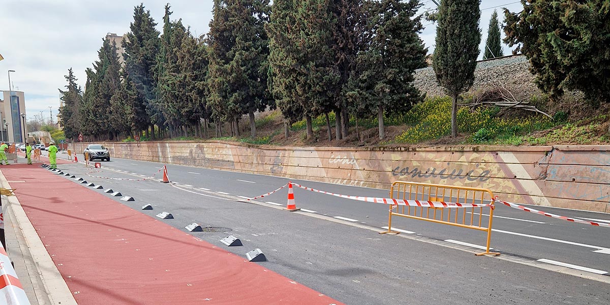 Corredor Verde obras marzo 2