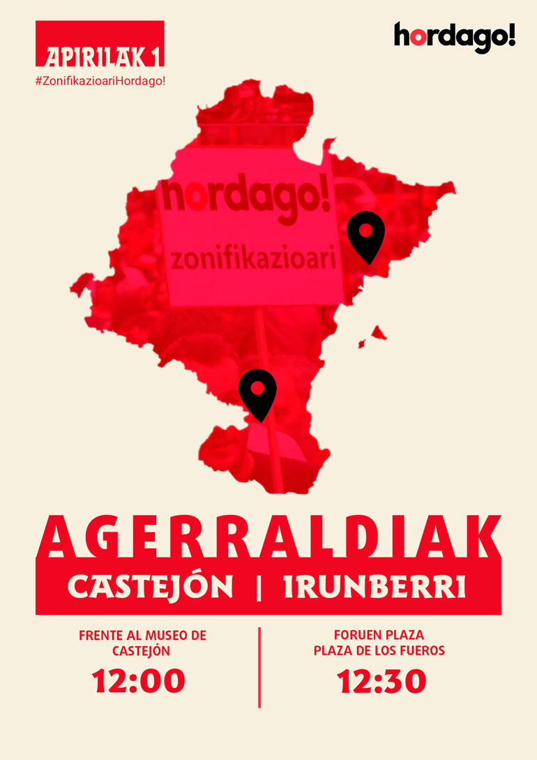 Hordago! acto Castejón zonificación