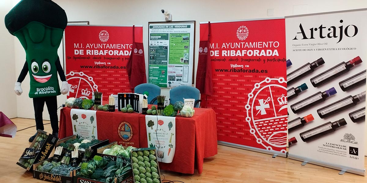 Brocolito de Ribaforada no faltó a la presentación