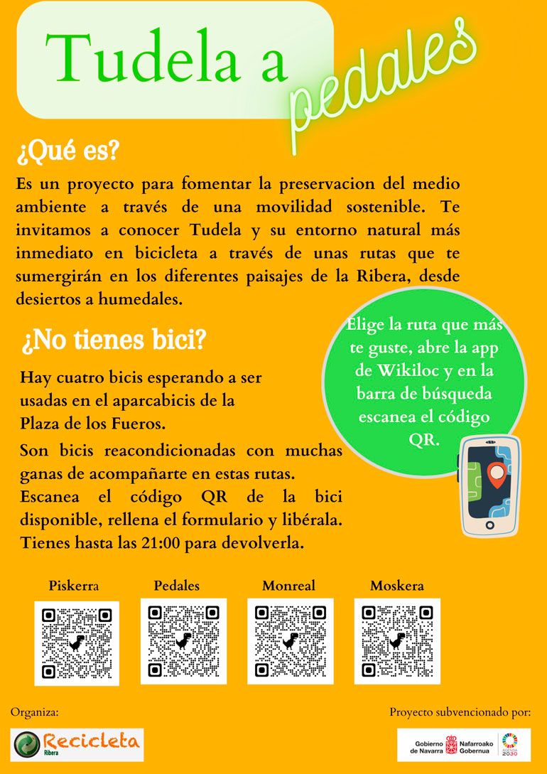 Recicleta Ribera Tudela a pedales 5