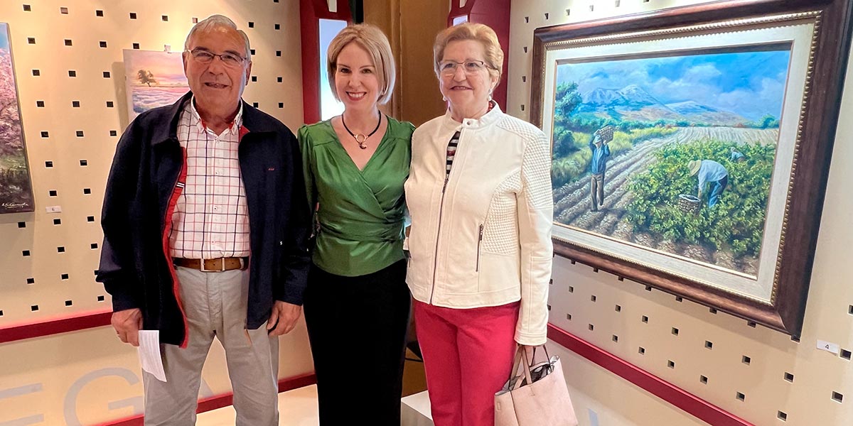 Exposición en Ólvega de Ana Carcavilla 1