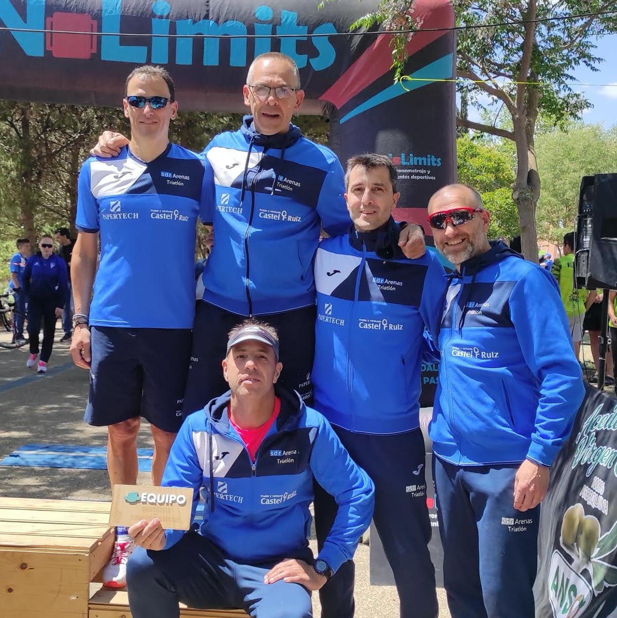 Rodrigo Zardoya, Roberto Agorreta, Eduardo Lainez, Javier Sicilia, Víctor Aguirre consiguieron el 3er puesto Equipos Open