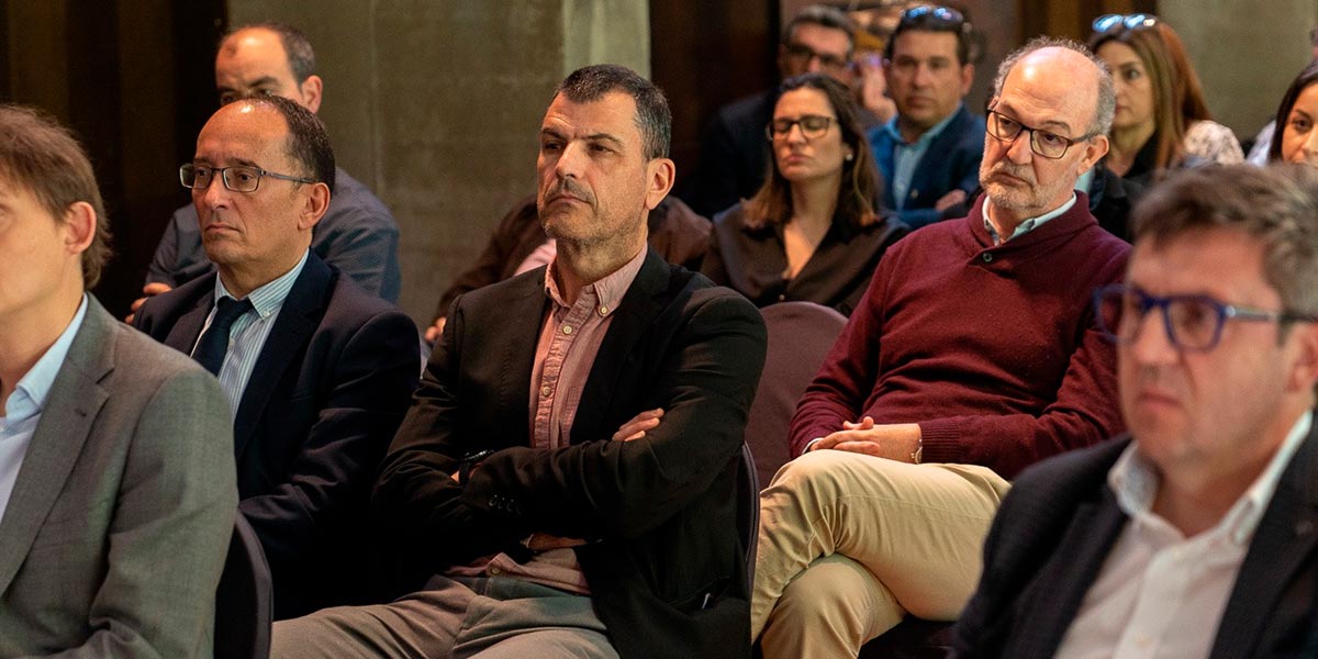 Asistentes a la séptima edición del foro Tudela Capital