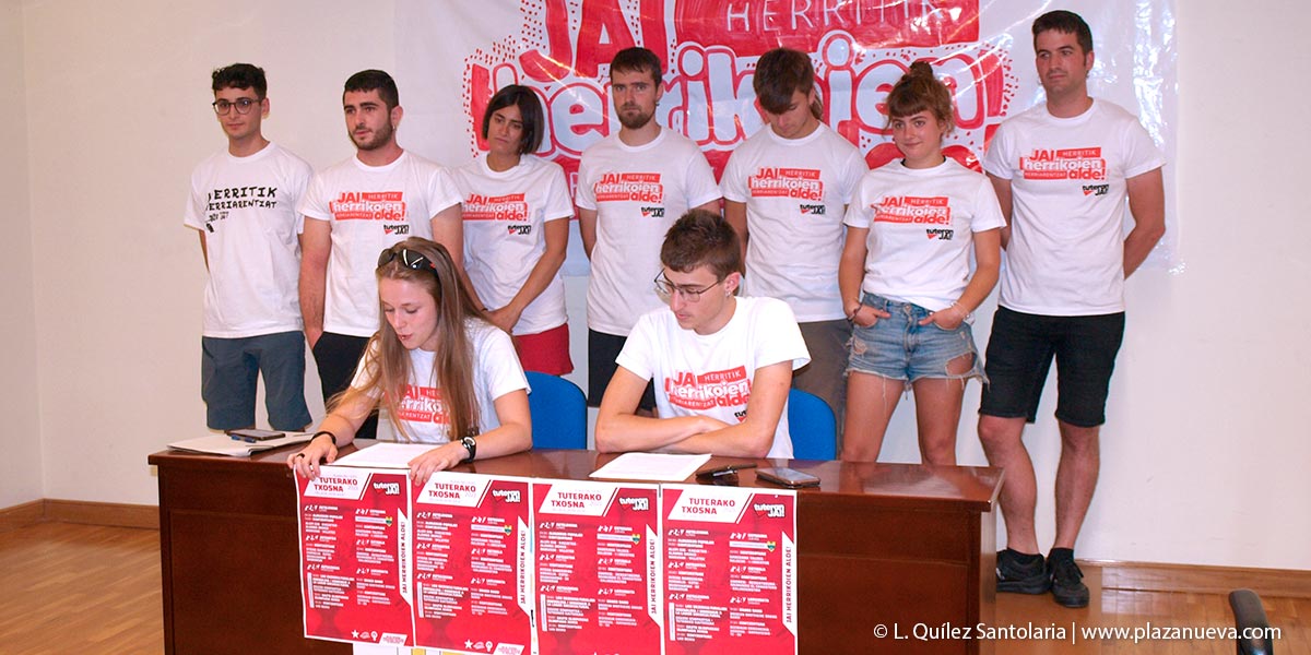 Peña Tuteran Jai actividades 2023 presentación rueda de prensa