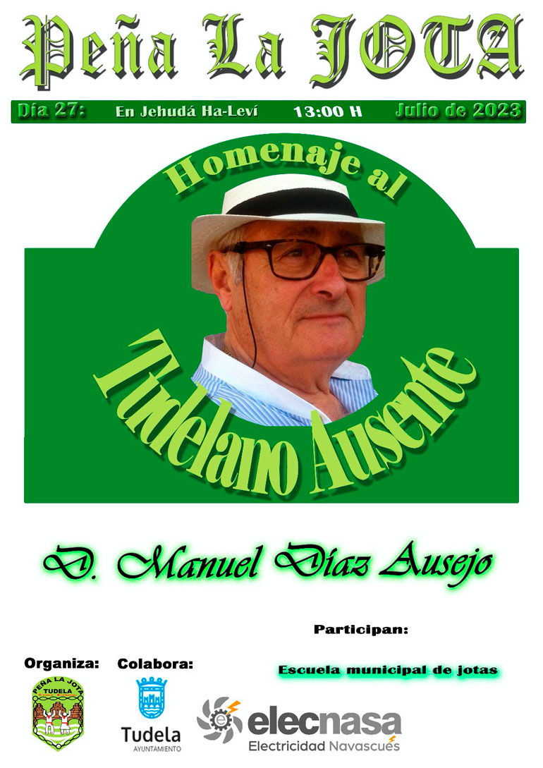 Peña La Jota actividades 2023 Tudelano Ausente