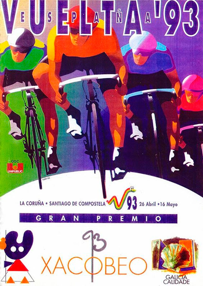 Cartel La Vuelta 1993
