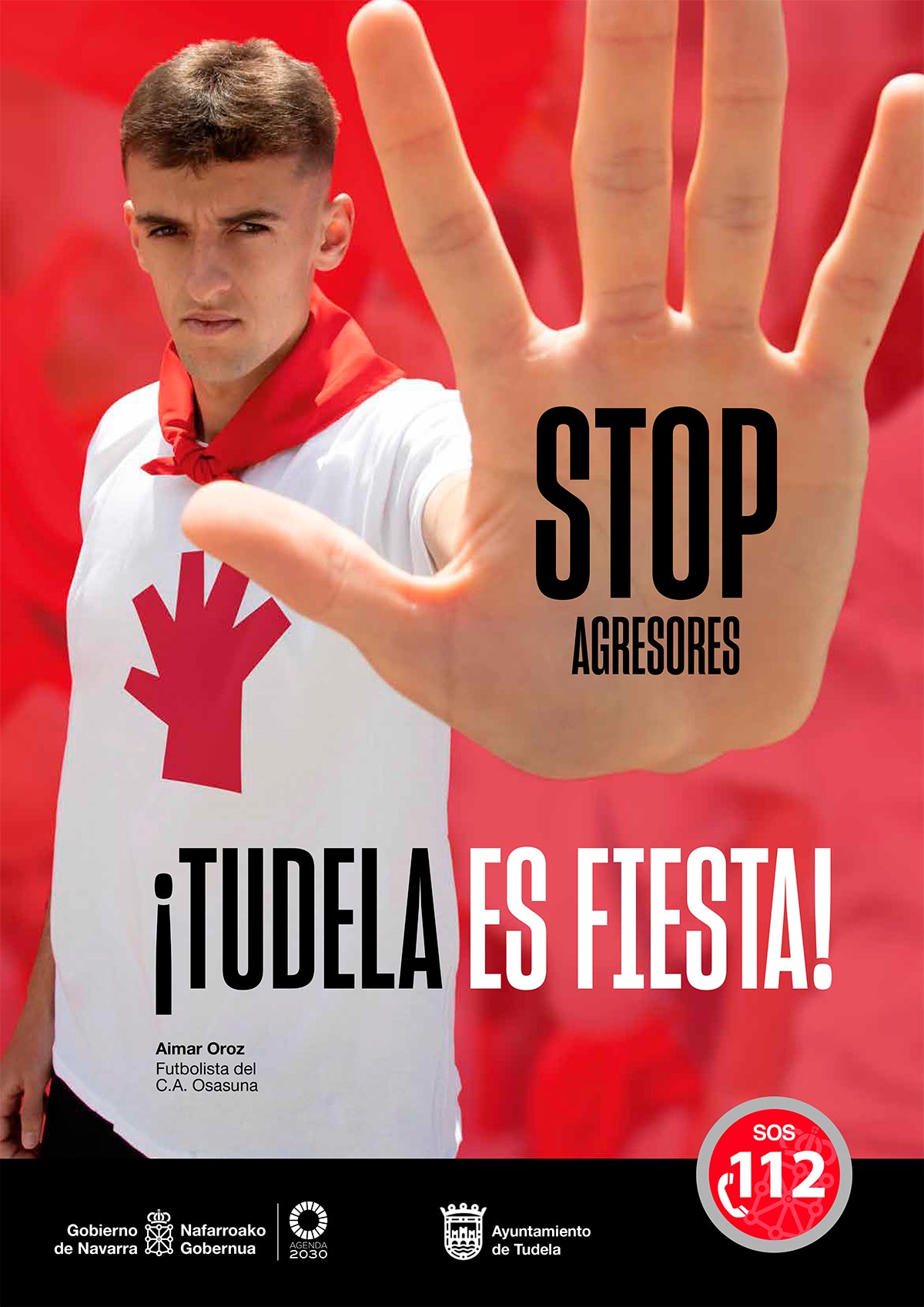 Tudela Igualdad Campaña fiestas 2023 Cartel INAI Tudela 1