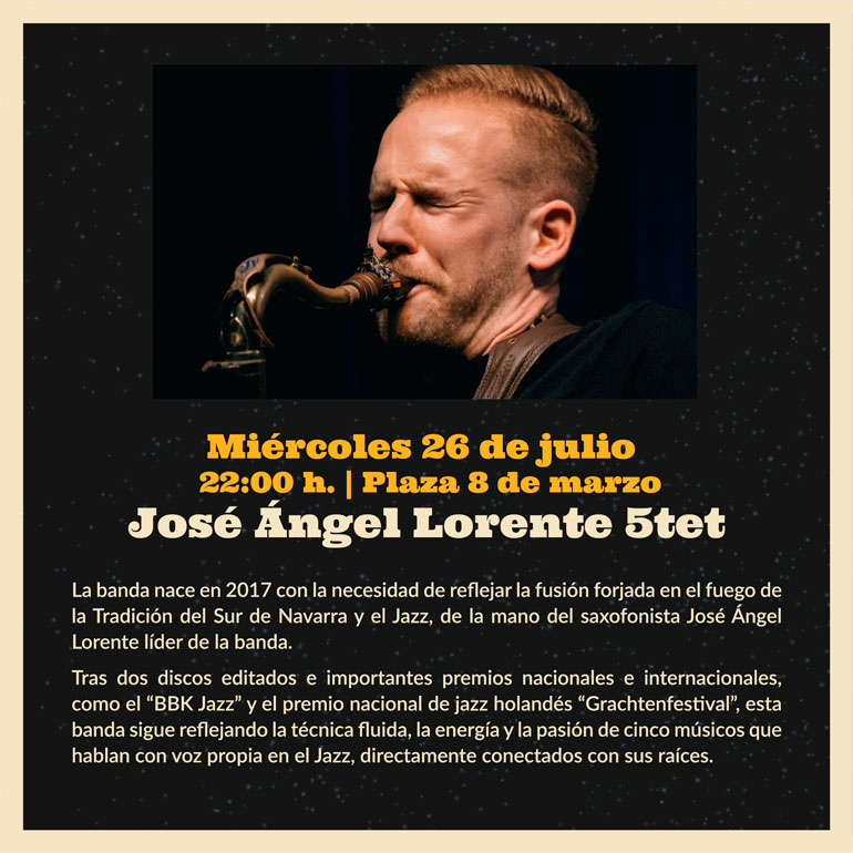 Música en la noche 2023 en Corella 26J