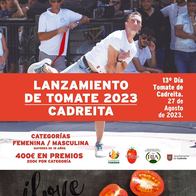 XIII Día del Tomate de Cadreita 2023 Lanzamiento de tomate