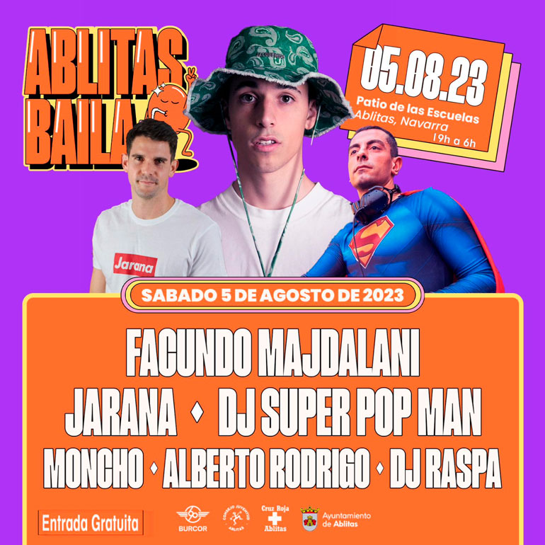 Programa de Fiestas de la juventud 2023 en Ablitas - Ablitas Baila