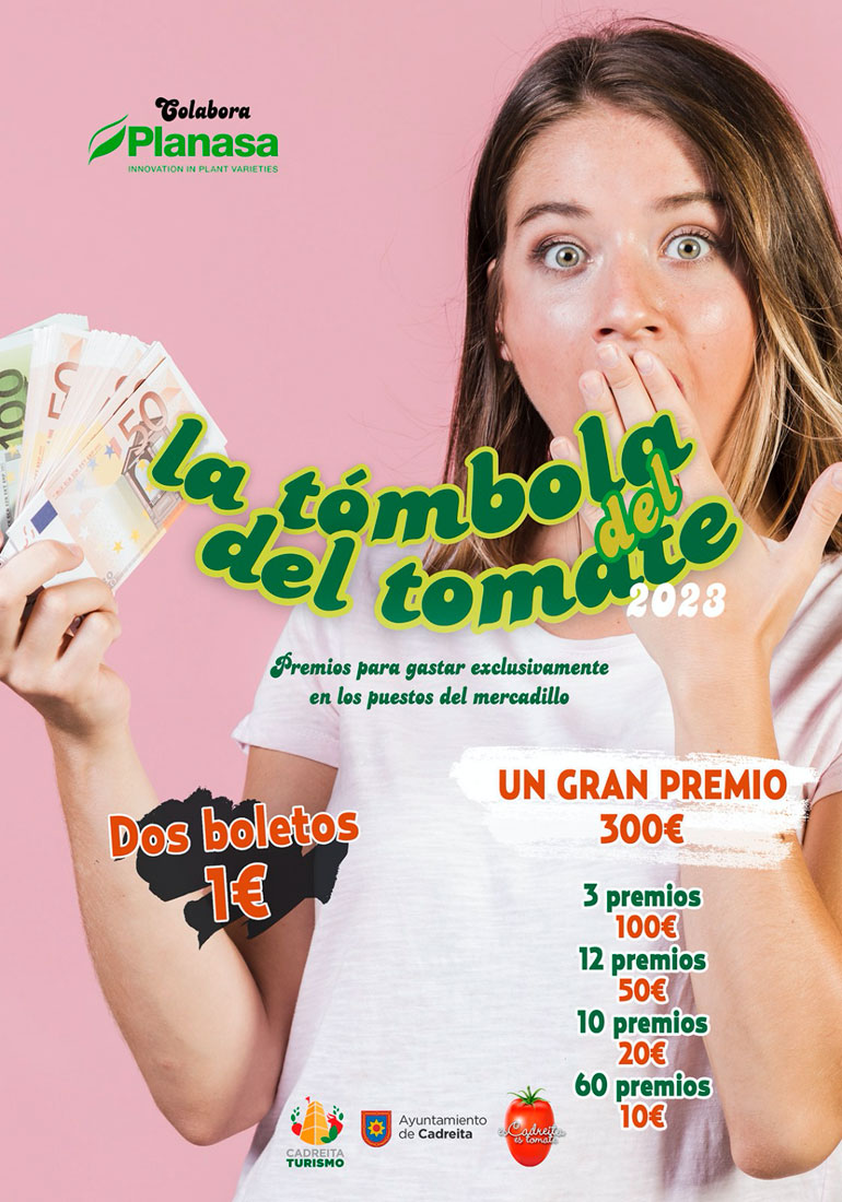 XIII Día del Tomate de Cadreita 2023 Tómbola
