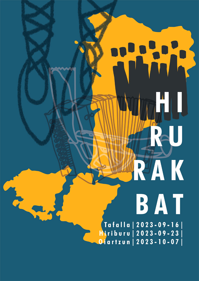 Hiruak Bat 2023 en Tafalla