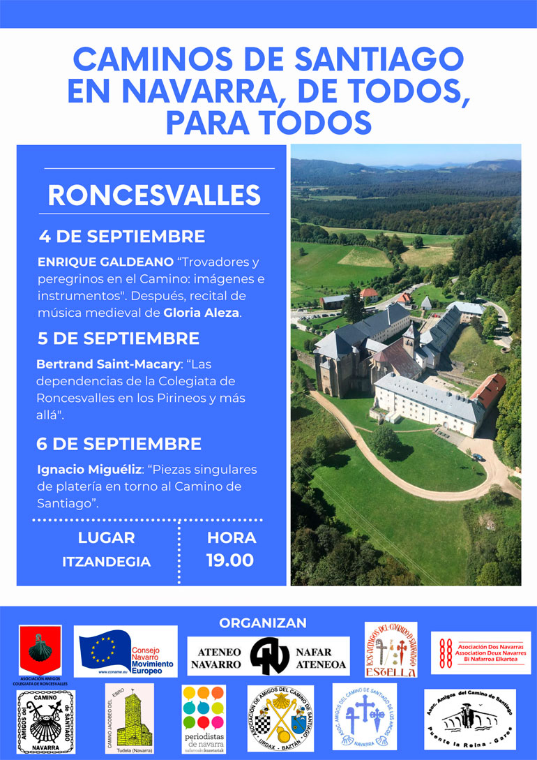 Ciclo ‘Caminos de Santiago en Navarra, de todos, para todos’ en RONCESVALLES