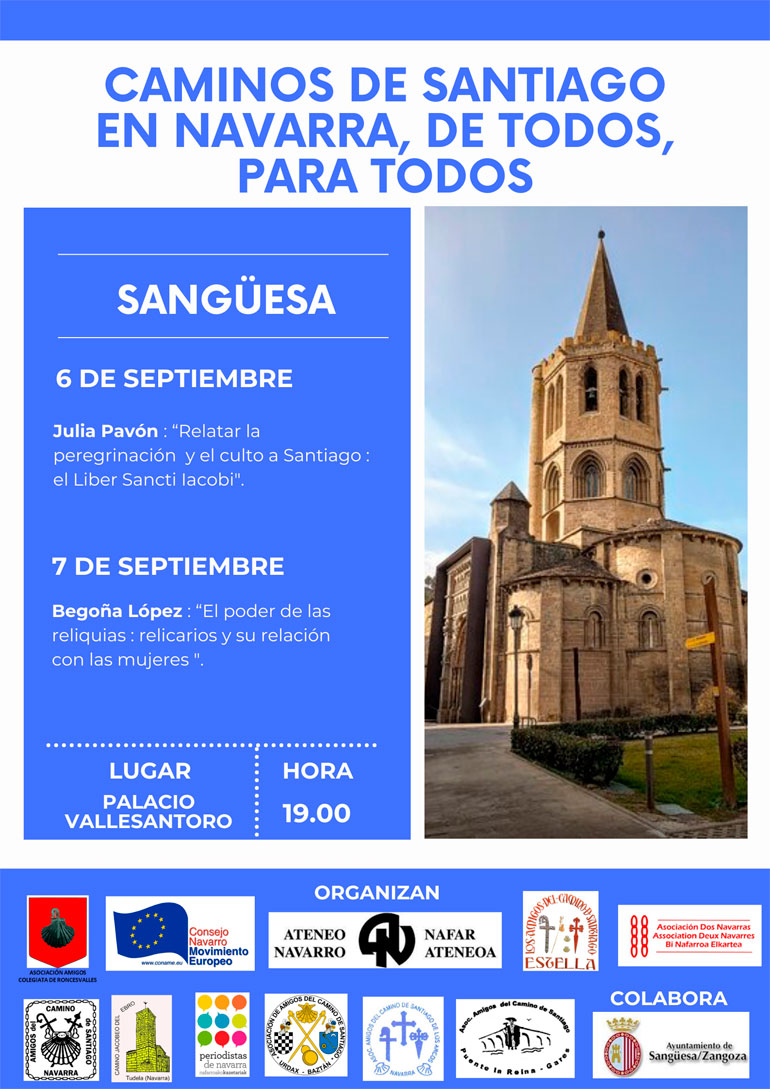 Ciclo ‘Caminos de Santiago en Navarra, de todos, para todos’ en SANGÜESA