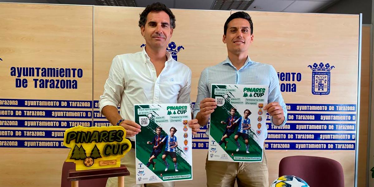 Campeonato de fútbol ‘Pinares Cup’ 2023 en Tarazona presentación