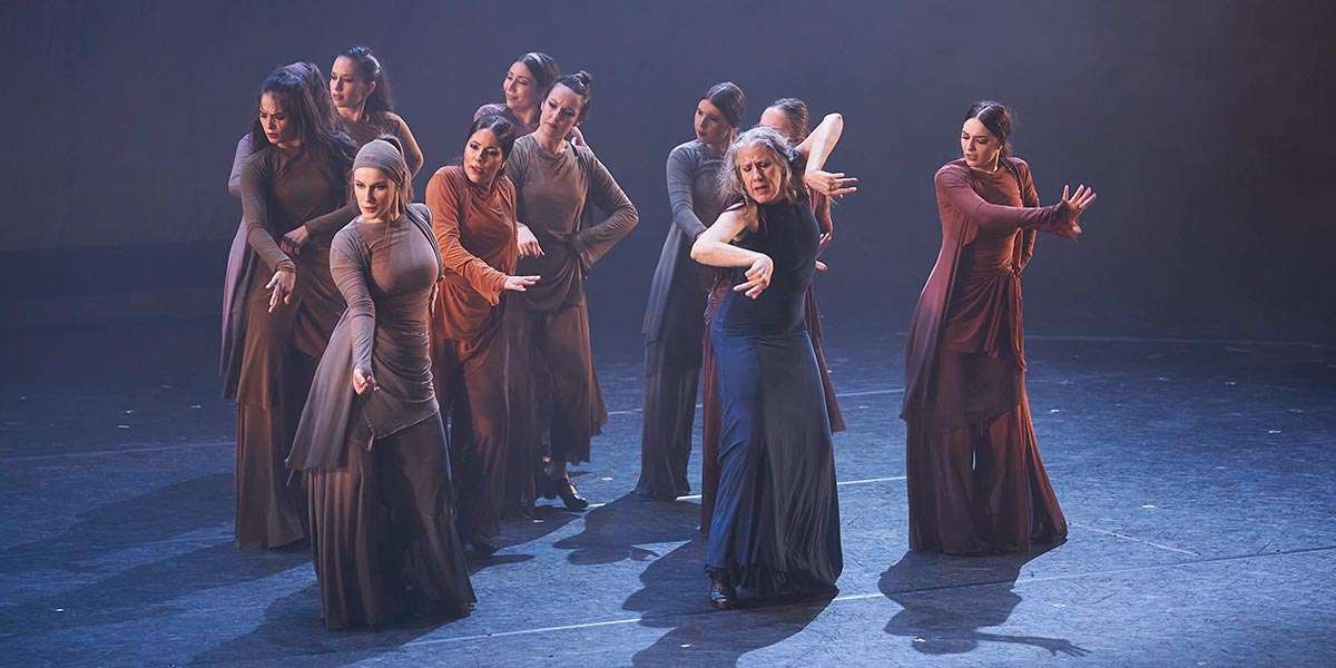 Un momento de la propuesta de danza de la Compañía María Pages