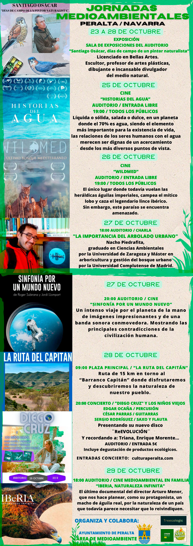 III Jornadas Medioambientales 2023 en Peralta