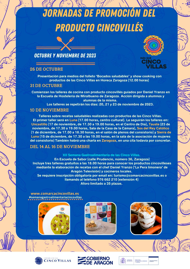 Jornadas de promoción del producto cincovillés 2023