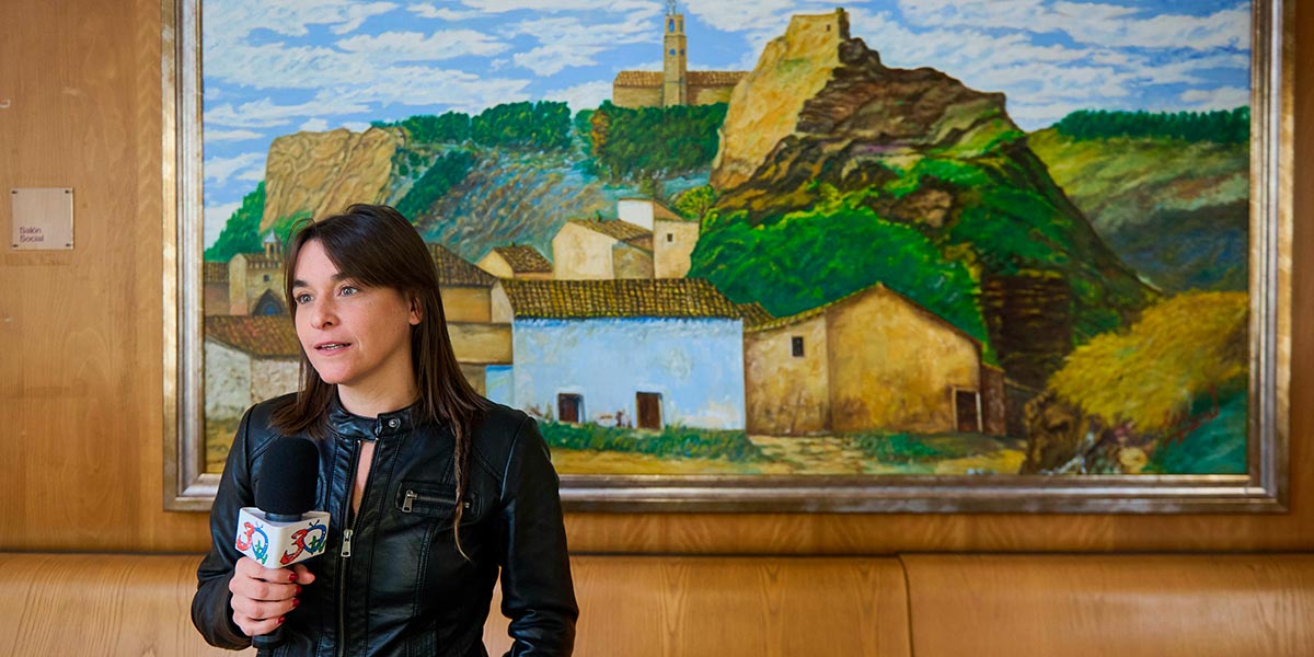 La vicepresidenta tercera y consejera de Vivienda, Juventud y Políticas Migratorias, Begoña Alfaro, participó la mañana del sábado en el I Foro Joven de la Ribera Alta 4