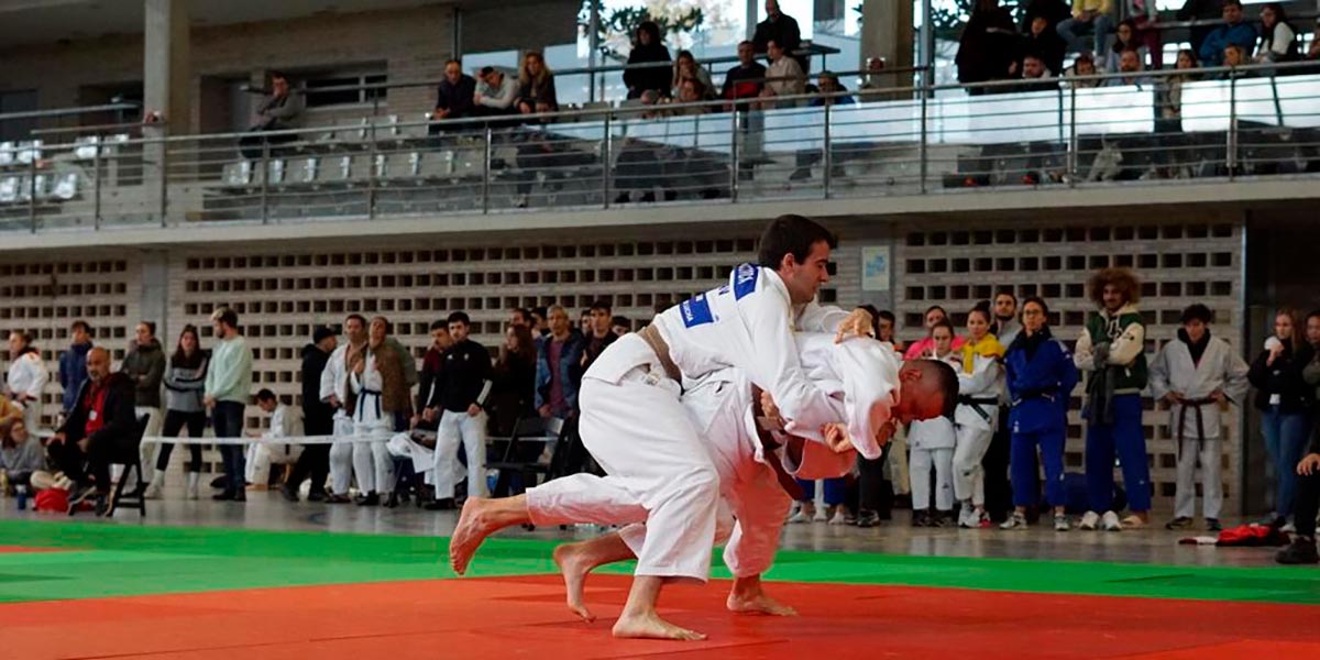 Judokas del Ribera Navarra en el Campeonato de Navarra Absoluto 1