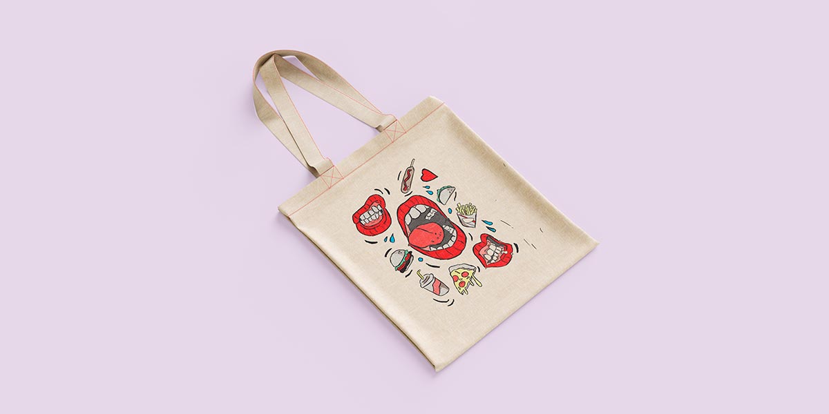 Tote bag diseñada por Alicia Navas Ruiz