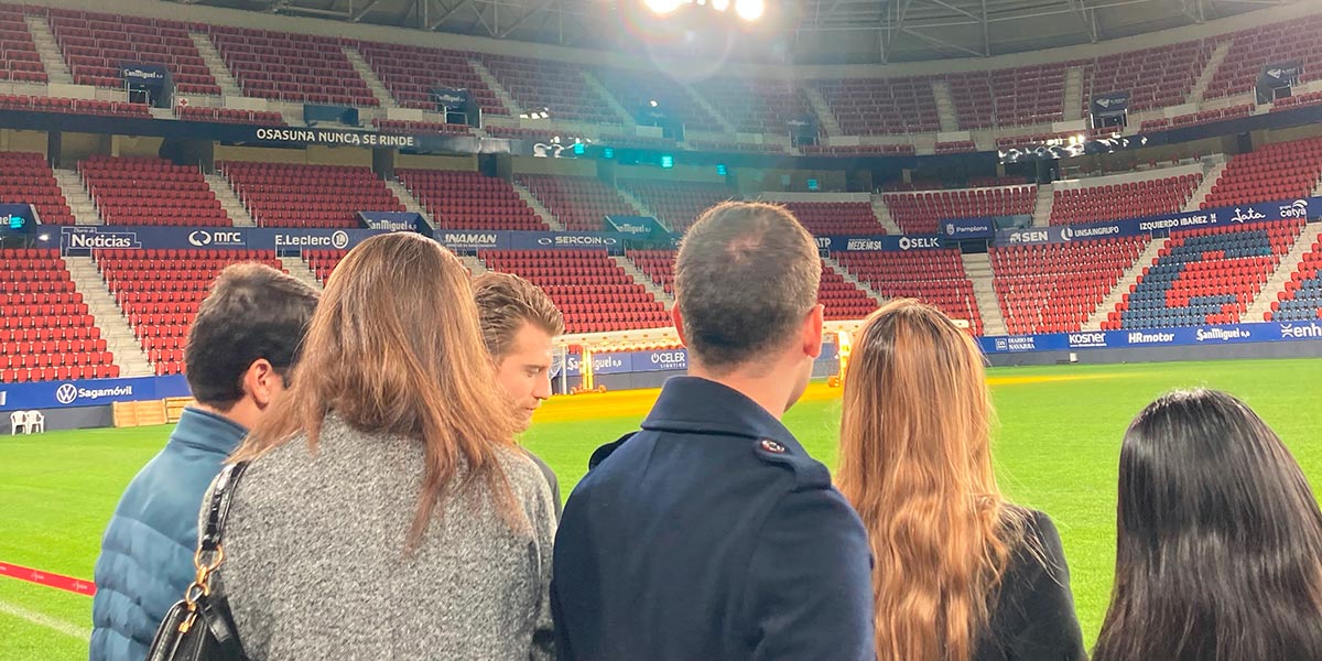 Visita al estadio El Sadar