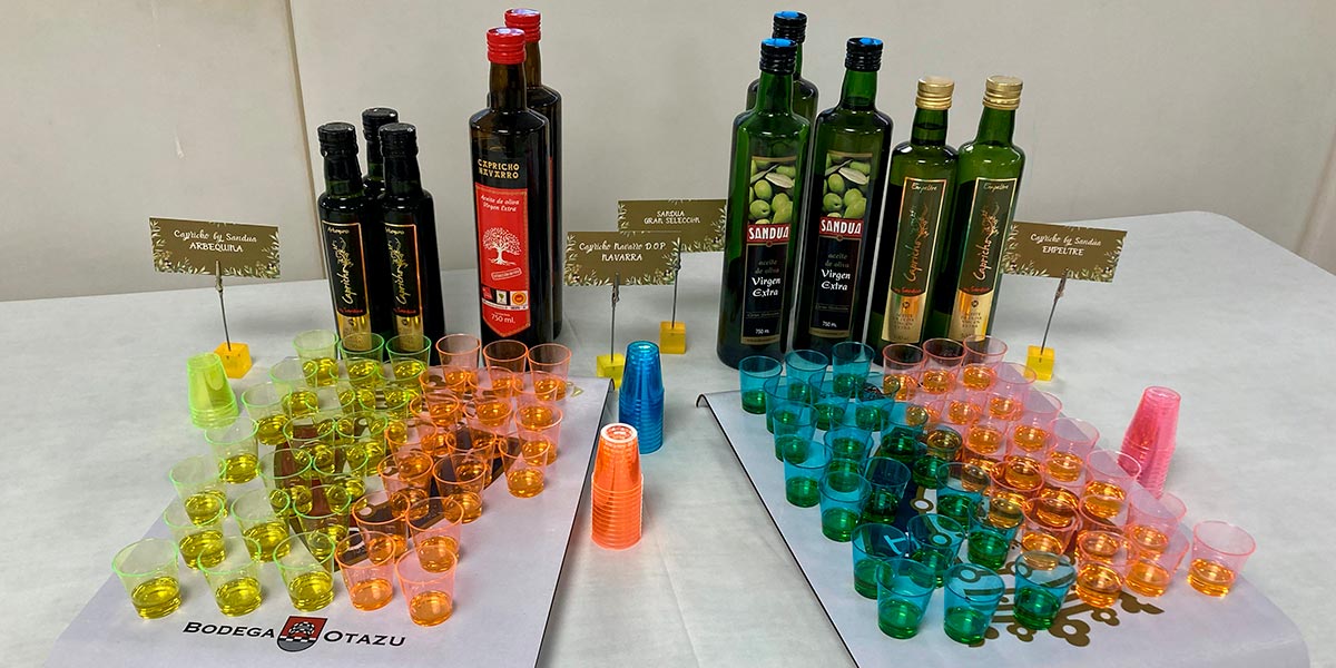 Cata de aceites Sandúa