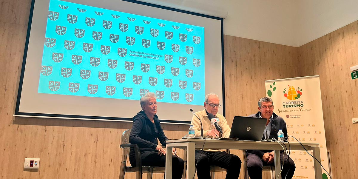 Presentación en Cadreita del proyecto del Camino de la Vera Cruz