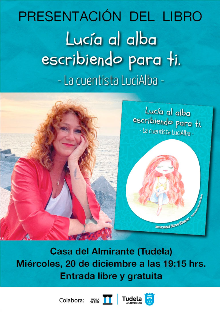 Presentación del libro Lucía al Alba escribiendo para ti de Inmaculada Blanco