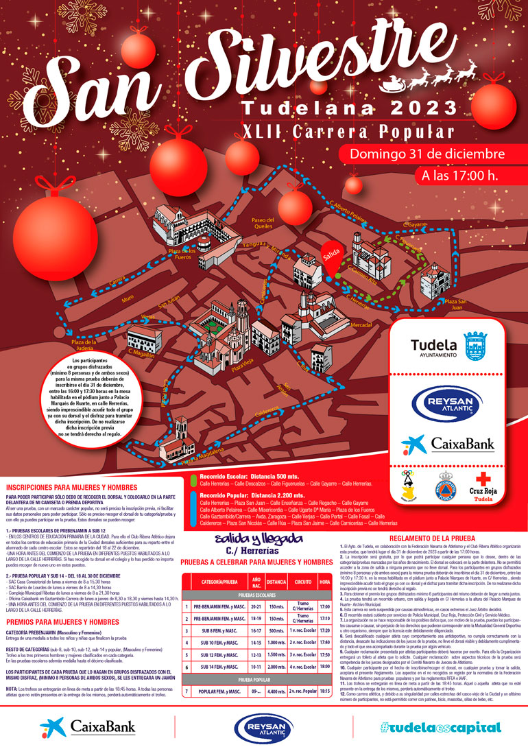 Cartel de la San Silvestre 2023