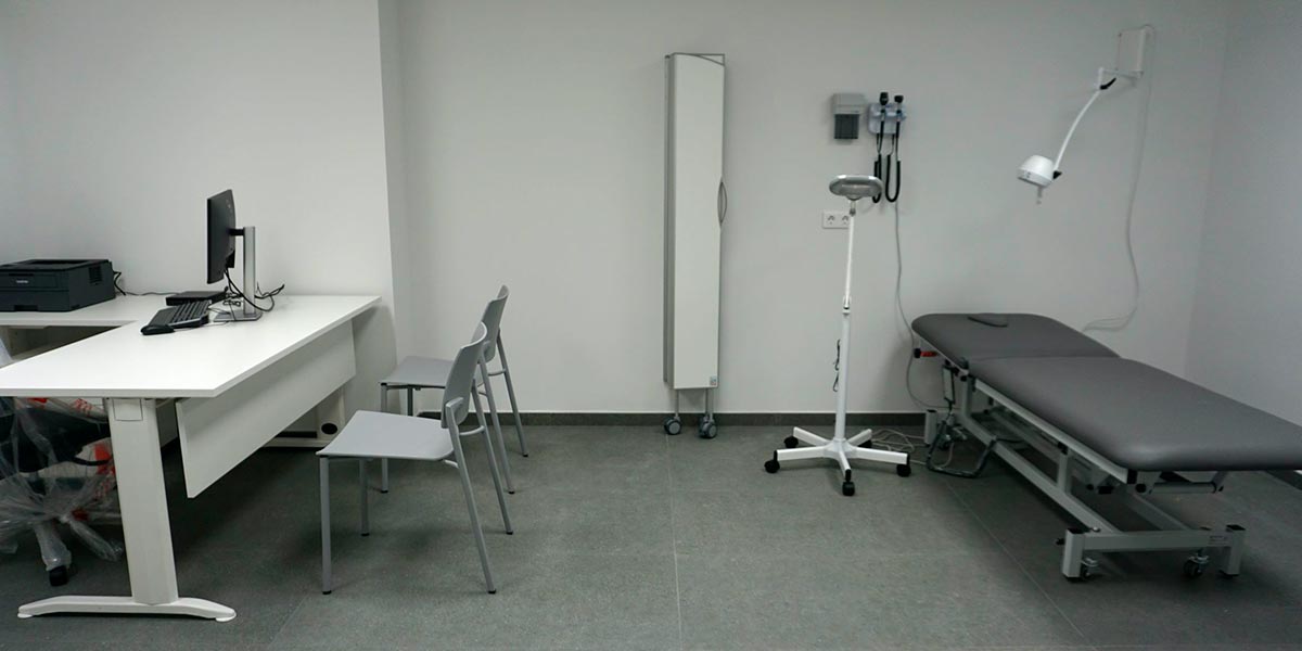 Consulta del Servicio Normal de Urgencias del Centro de Salud Tudela Este 'Santa Ana'