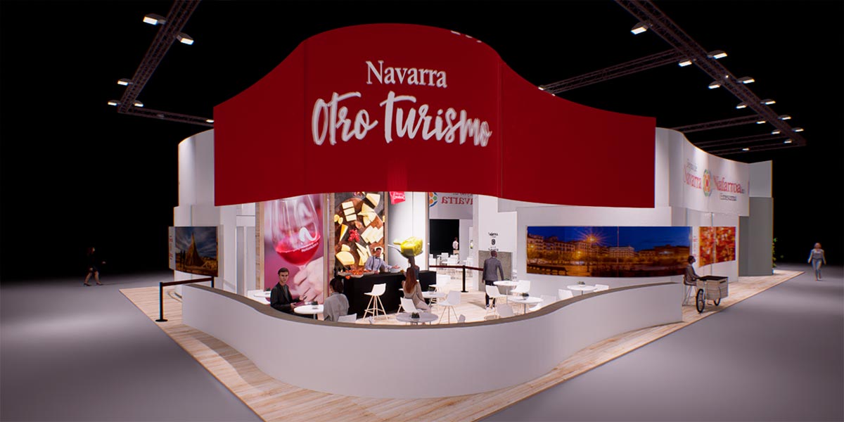 Recreación del stand de Navarra en FITUR 5