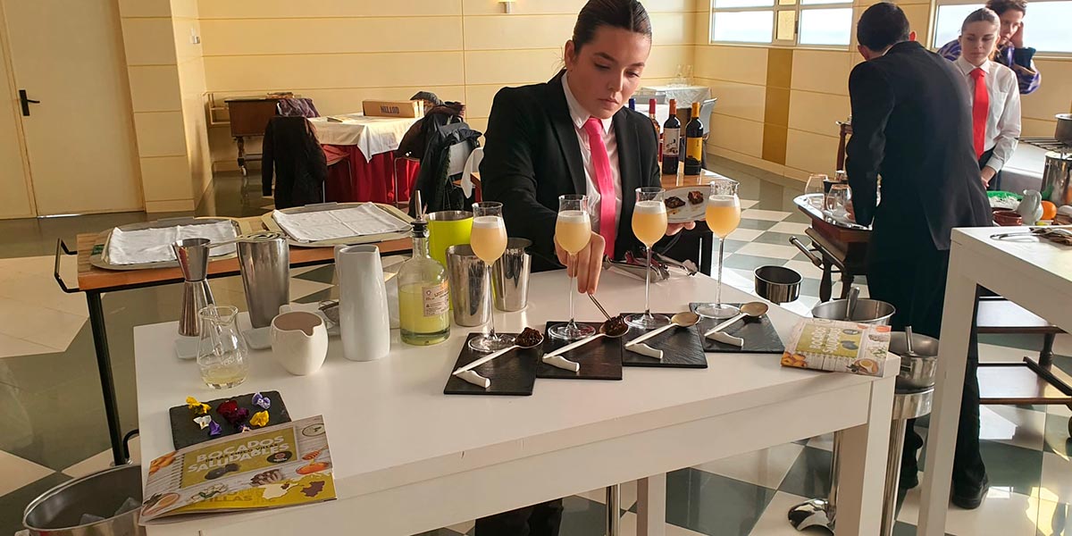 Concurso de tapas y cócteles de la escuela de hostelería 2