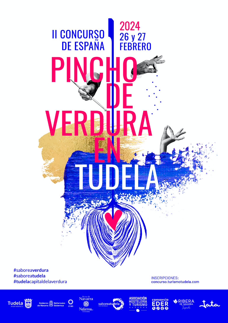 II Concurso de España de Pincho de Verdura 2024 en Tudela