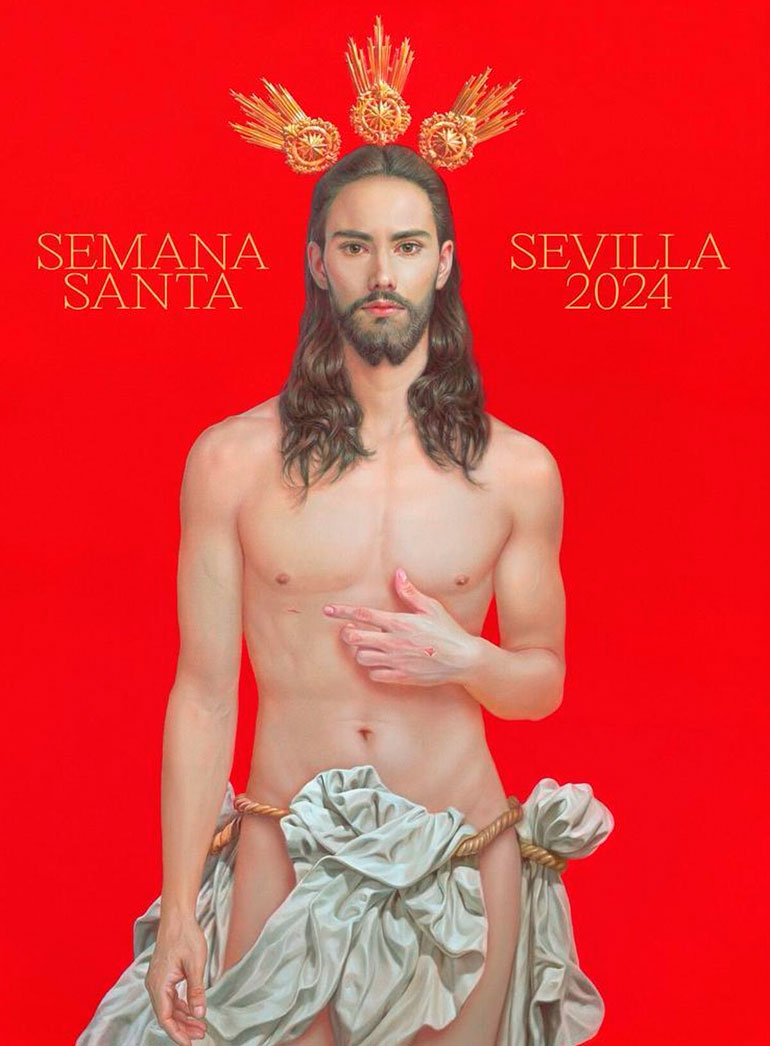Cartel de la Semana Santa de Sevilla 2024
