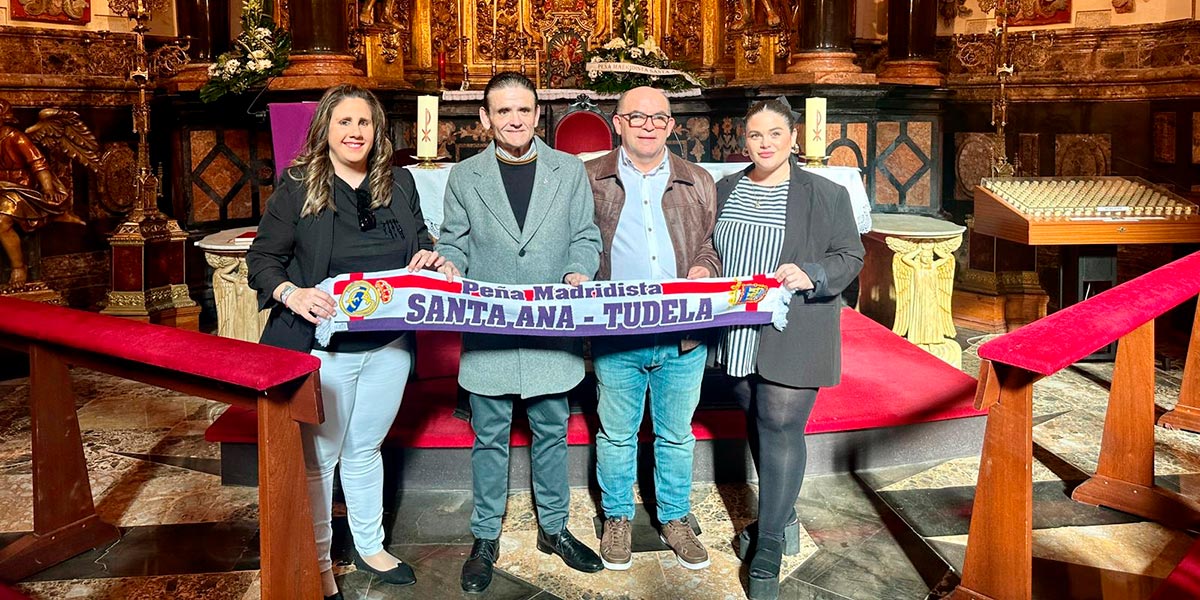 La Peña Madridista Santa Ana de Tudela celebra su día
