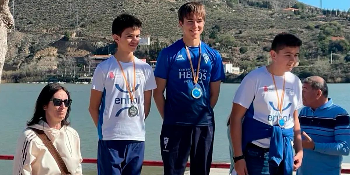 participación del club tudelano Enhol Ebrokayak en el Campeonato de Aragón celebrado el 17 de febrero en Mequinenza 1