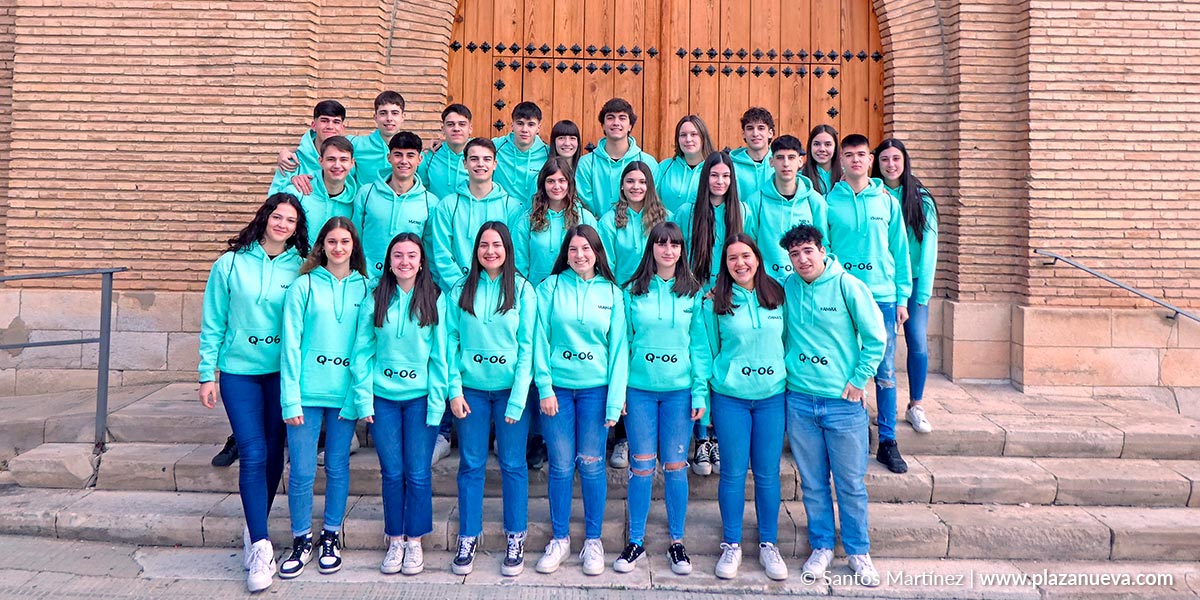 Participantes en la celebración de los quintos 2006 de Murchante 2
