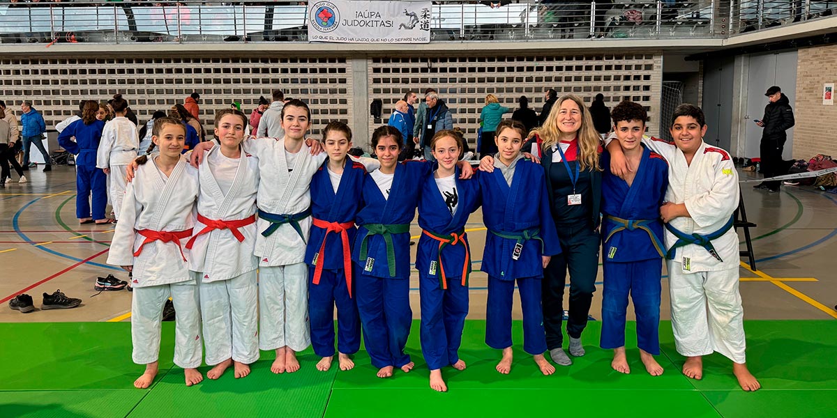 Parcipantes en la Segunda Fase de los Juegos Deportivos de Judo Infantil y Cadete del Ribera Navarra_3