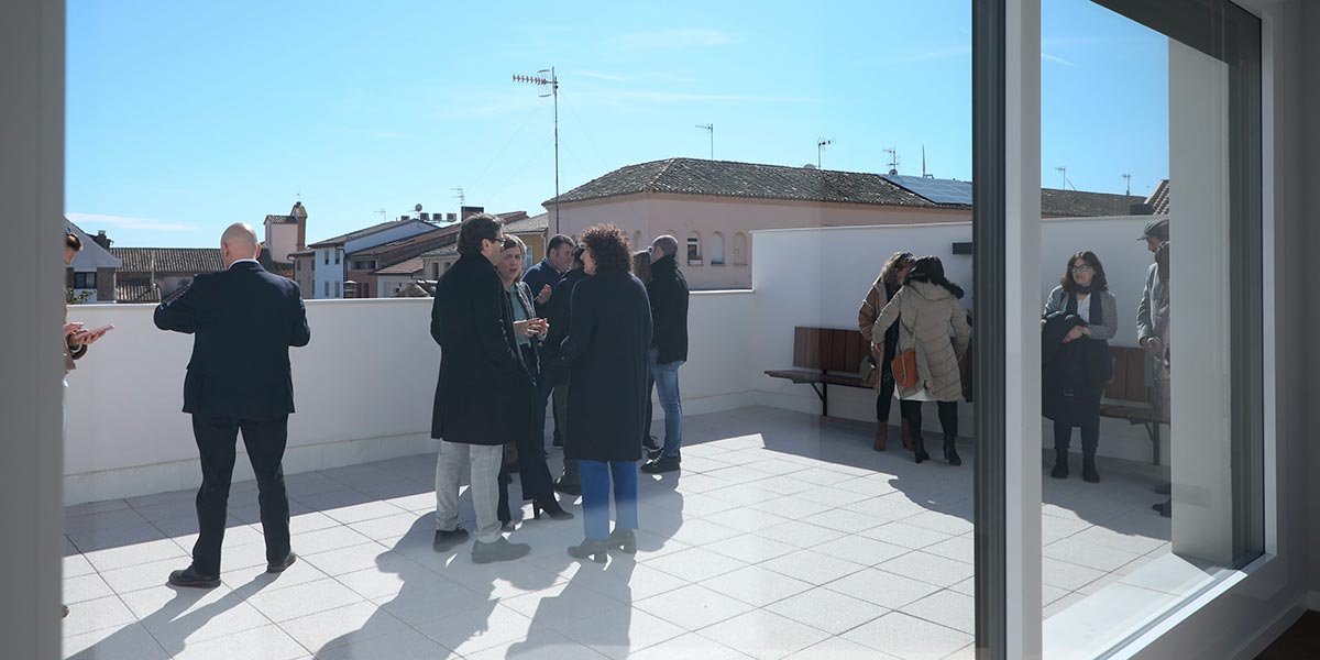 El centro cuenta también con una amplia terraza