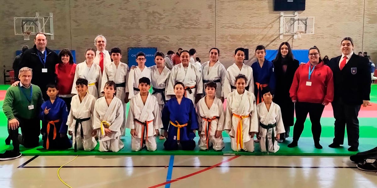Del equipo de judo Shogun se presentaron con un total de dieciséis judocas